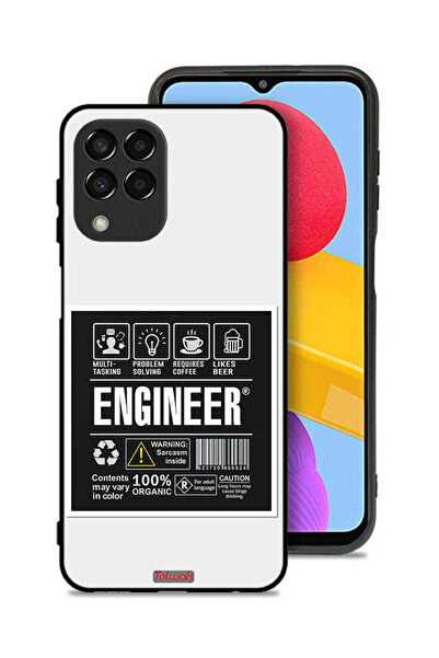 Tolwak غطاء حماية لهاتف سامسونج جالاكسي M33 - ملصق المهندس