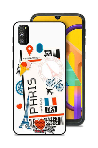 Tolwak غطاء حماية لهاتف سامسونج جالاكسي M30s - ملصق باريس