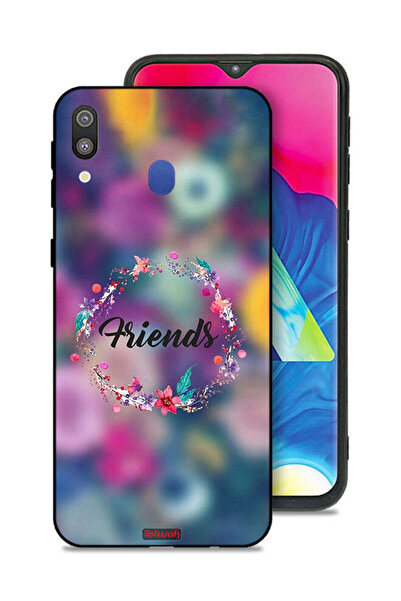 Tolwak غطاء حماية لهاتف سامسونج جالكسي M20 بتصميم خاتم أصدقاء الزهور