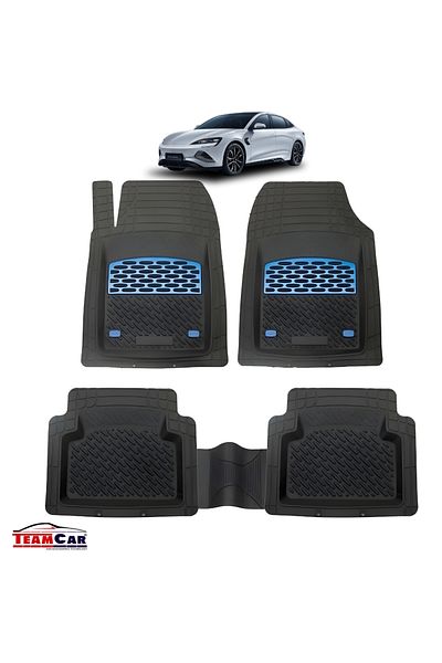 TEAMCAR Car mats Byd Seal Blue