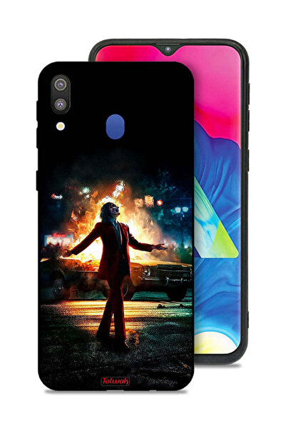 Tolwak غطاء حماية لهاتف Samsung Galaxy M20 بتصميم Joker Happy Mode
