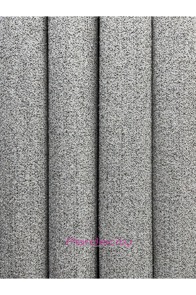 PERDECITY Bohemian Style Phuket Gray Backdrop Curtain 1X3 Frequent Pile [Single Wing] Ironing Not Ask All Room Suitable