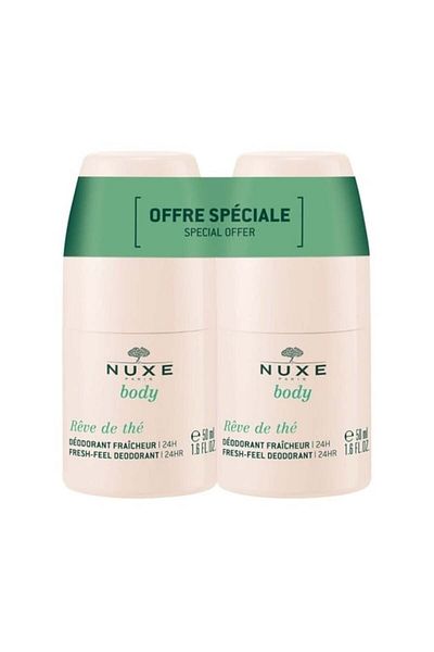 Nuxe Set Duo Deodorant Roll-On Nuxe, Body Reve by The, 2 x 50 ml
