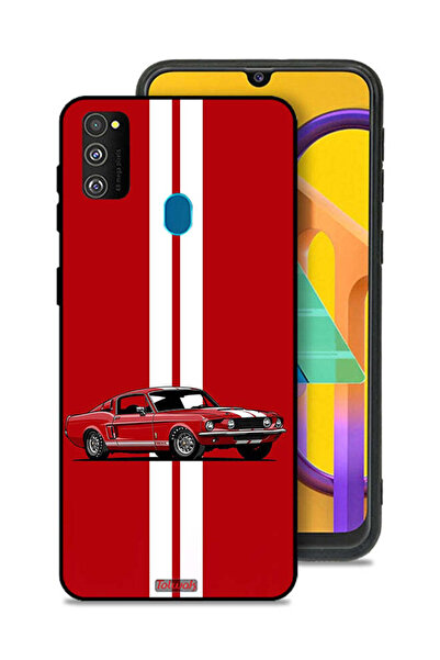 Tolwak Samsung Galaxy M30s Protective Case Cover Vintage Car Abstract Art