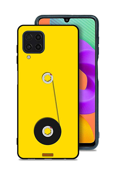 Tolwak غطاء حماية لهاتف سامسونج جالاكسي F22 - تصميم عجلة الكاسيت