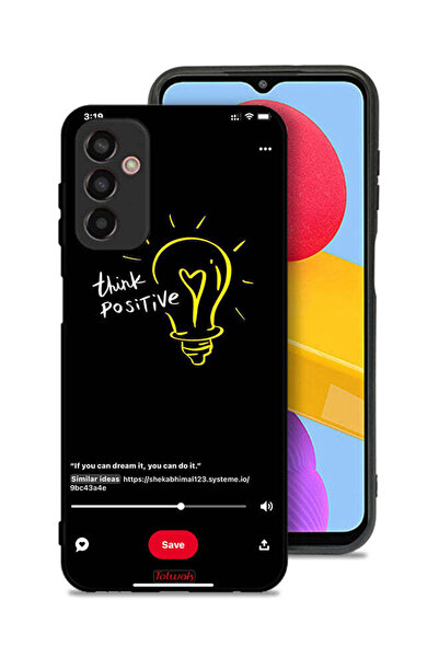 Tolwak غطاء حماية لهاتف سامسونج جالكسي M13 - فكر بإيجابية