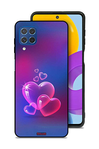 Tolwak غطاء حماية لهاتف سامسونج جالكسي M62 بنقشة قلوب الماء