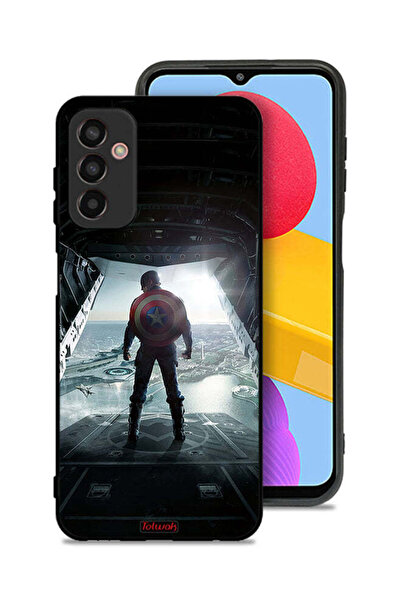 Tolwak Samsung Galaxy F13 Protective Case Cover Portrait Display Captain America