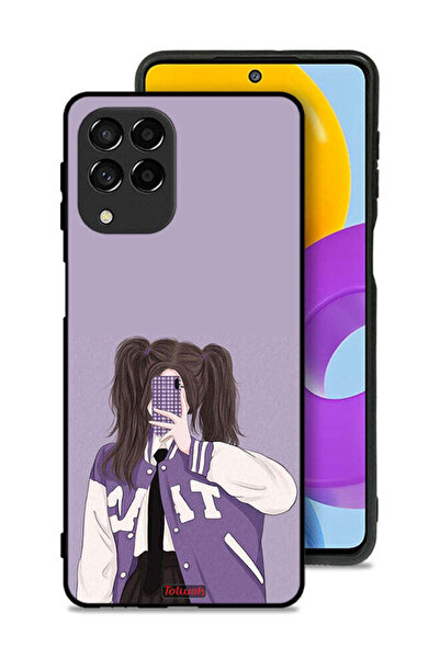 Tolwak غطاء حماية لهاتف سامسونج جالكسي M53 لالتقاط صورة سيلفي