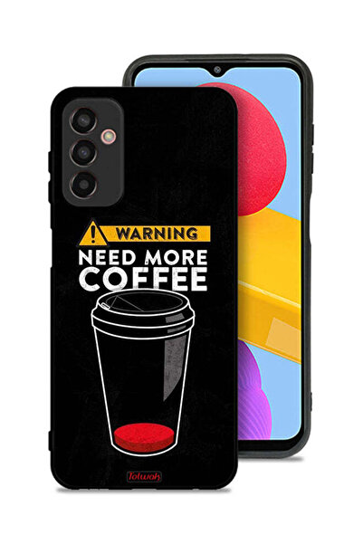 Tolwak غطاء حماية لهاتف Samsung Galaxy F13 - هل تحتاج إلى المزيد من القهوة؟