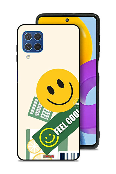 Tolwak غطاء حماية لهاتف Samsung Galaxy F62 بملصق Feel Cool