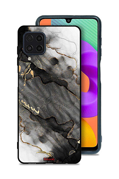 Tolwak غطاء حماية لهاتف سامسونج جالاكسي M22 - رخامي لامع