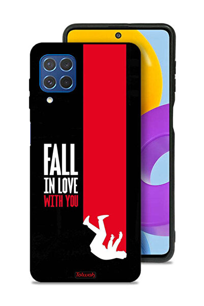 Tolwak غطاء حماية لهاتف Samsung Galaxy F62 - الوقوع في حبك