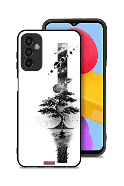 Tolwak غطاء حماية لهاتف Samsung Galaxy M13 بتصميم فن الأرض والفضاء