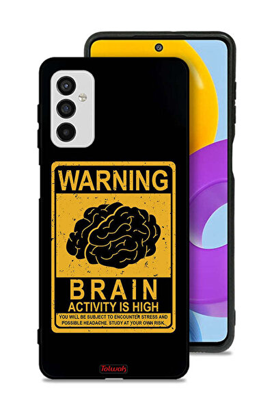 Tolwak غطاء حماية لهاتف Samsung Galaxy M52 5G تحذير: نشاط الدماغ مرتفع