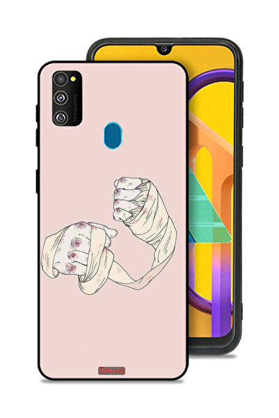 Tolwak غطاء حماية لهاتف سامسونج جالاكسي M30s بتصميم فن المقاتل