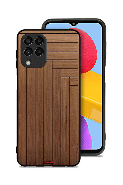 Tolwak غطاء حماية لهاتف سامسونج جالاكسي M33 بنمط باب