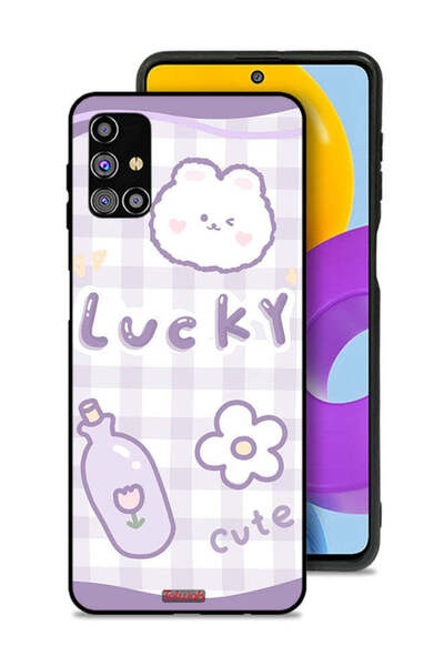 Tolwak غطاء حماية لهاتف سامسونج جالكسي M31s لاكي كيوت