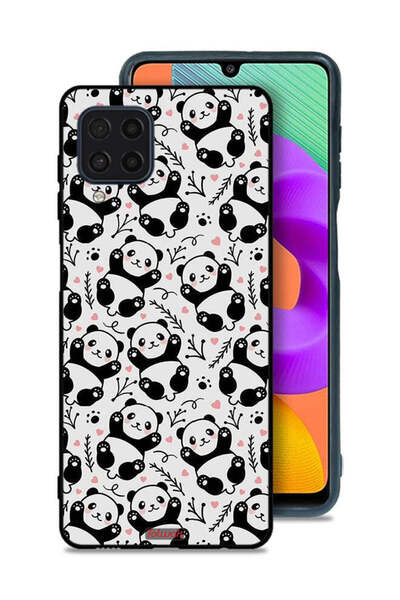 Tolwak غطاء حماية لهاتف سامسونج جالكسي M22 بنمط باندا