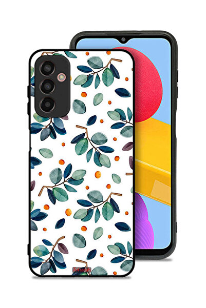 Tolwak Samsung Galaxy M13 Protective Case Cover Leaves