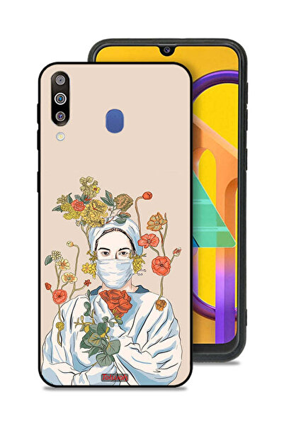 Tolwak غطاء حماية لهاتف سامسونج جالاكسي M30 بتصميم ممرضة فنية