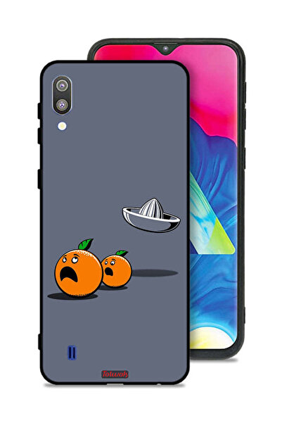 Tolwak غطاء حماية لهاتف سامسونج جالكسي M10 بتصميم فني رقمي بسيط وفكاهي