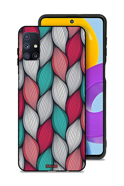 Tolwak غطاء حماية لهاتف سامسونج جالكسي M51 بنقشة ريشة