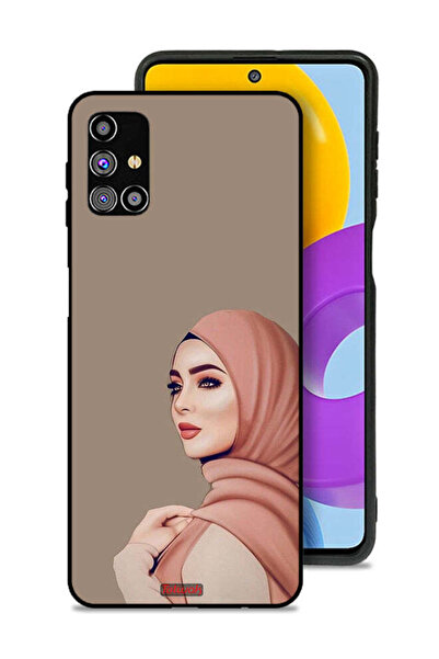 Tolwak غطاء حماية لهاتف سامسونج جالكسي M31s بطبعة فتاة محجبة جميلة