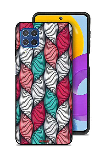 Tolwak غطاء حماية لهاتف سامسونج جالاكسي F62 بنقشة ريشة