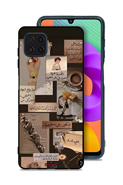 Tolwak Samsung Galaxy M32 4G Protective Case Cover Arabic Quotes Vintage