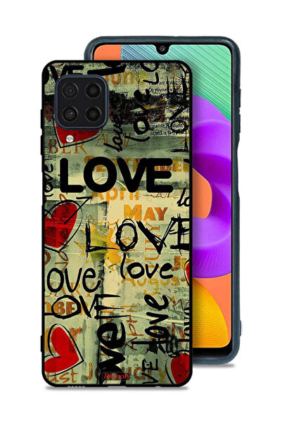 Tolwak Samsung Galaxy M22 Protective Case Cover Love Tags