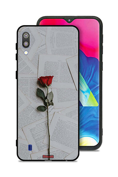 Tolwak غطاء حماية لهاتف سامسونج جالاكسي M10 وردي على ورق