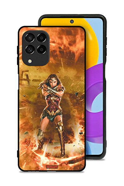 Tolwak غطاء حماية لهاتف سامسونج جالاكسي M53 بتصميم Wonder Women