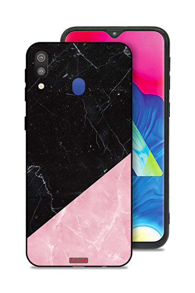 Tolwak غطاء حماية لهاتف سامسونج جالاكسي M20 بنمط رخامي