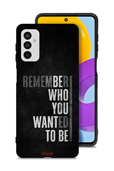 Tolwak غطاء حماية لهاتف سامسونج جالكسي M52 5G تذكر من أردت أن تكون
