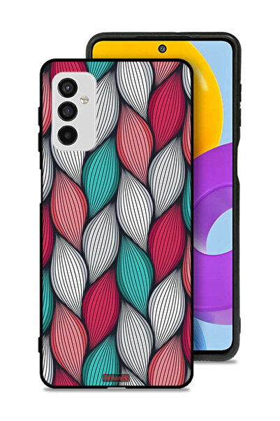 Tolwak غطاء حماية لهاتف سامسونج جالاكسي M52 5G بنقشة ريشة