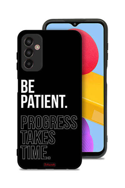 Tolwak غطاء حماية لهاتف Samsung Galaxy F23 - كن صبورًا، فالتقدم يستغرق وقتًا