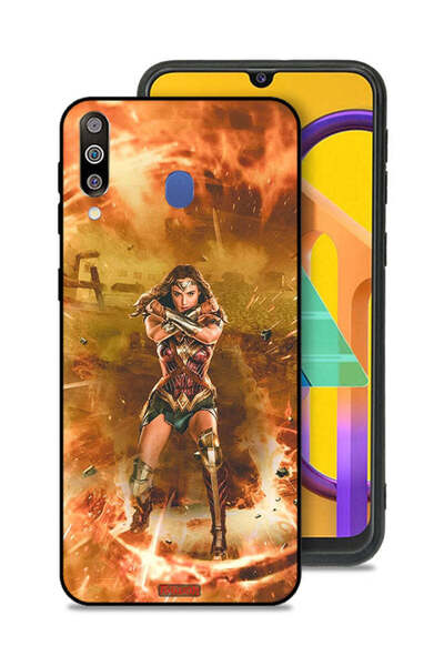 Tolwak غطاء حماية لهاتف سامسونج جالاكسي M30 بتصميم Wonder Women