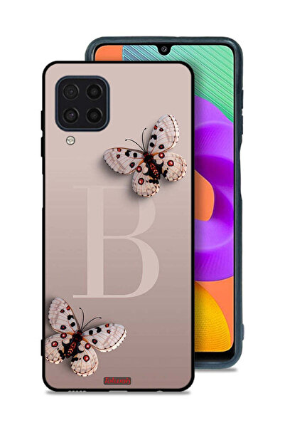 Tolwak Samsung Galaxy M32 4G Protective Case Cover B Butterflies