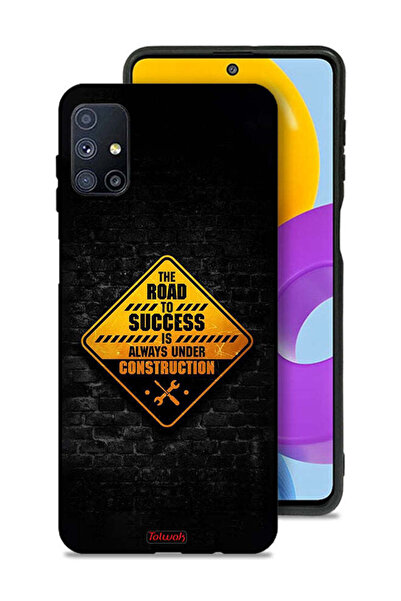 Tolwak غطاء حماية لهاتف سامسونج جالكسي M51 الطريق إلى النجاح دائمًا قيد الإنشاء