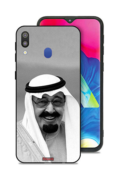 Tolwak غطاء حماية لهاتف سامسونج جالكسي M20 صورة الملك عبدالله مبتسماً