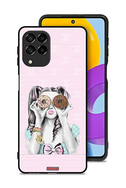 Tolwak غطاء حماية لهاتف سامسونج جالكسي M53 يحمل دونتين