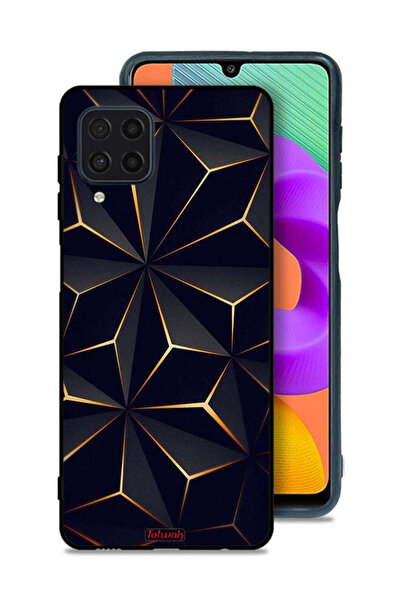 Tolwak Samsung Galaxy M22 Protective Case Cover Pattern