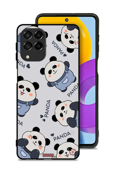 Tolwak غطاء حماية لهاتف سامسونج جالاكسي M53 بنقشة الباندا