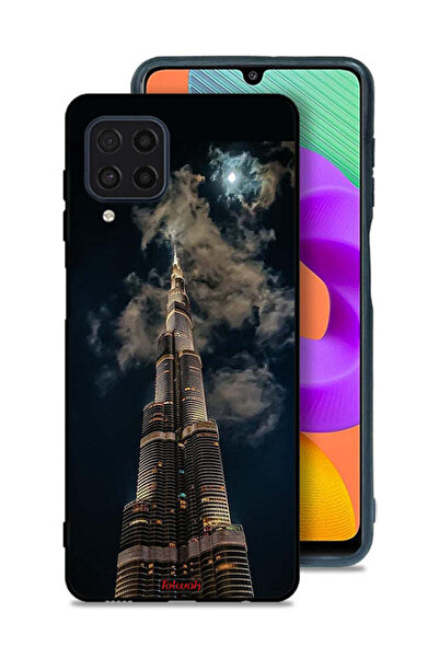 Tolwak Samsung Galaxy M32 4G Protective Case Cover Burj Khalifa In Night