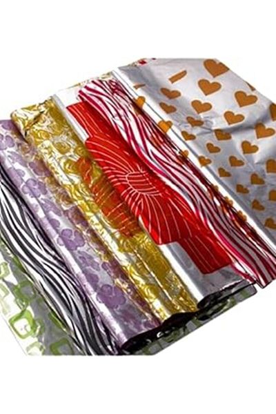 Mu Art Ahşap Self-taped metalized gift package bag 50 * 70 cm 100 pieces