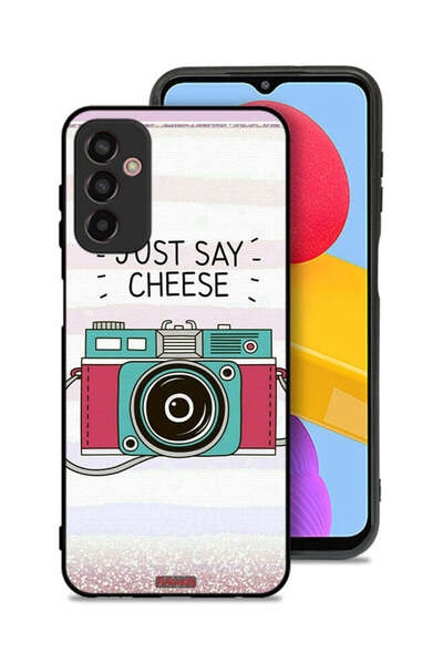 Tolwak غطاء حماية لهاتف Samsung Galaxy M13 - Just Say Cheese