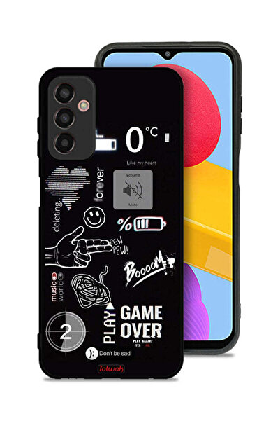 Tolwak غطاء حماية لهاتف سامسونج جالكسي M23 - لعبة انتهت - بيو بيو