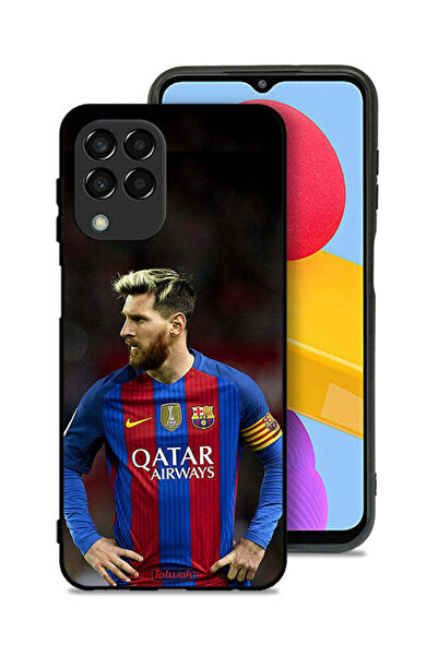 Tolwak غطاء حماية لهاتف سامسونج جالاكسي M33 ميسي برشلونة