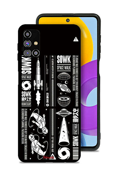 Tolwak غطاء حماية لهاتف سامسونج جالاكسي M31s، ملصق سوك سبيس ووك